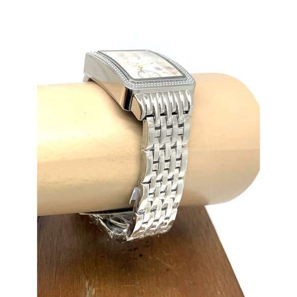 GV2 by Gevril Women's Watch 9258B Swiss Quartz Mother of Pearl Dial Silver Steel - Picture 11 of 13